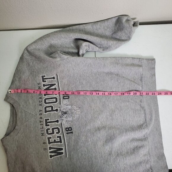 West Point Military Academy Gear for Sports Tag Sweatshirt Gray Size S - Picture 7 of 7